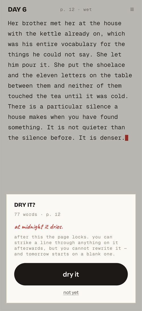 Manuscript on a phone, screen 3 of 3